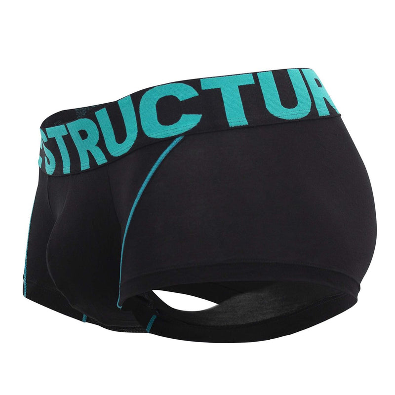 Private Structure PMUX4182 Modality Trunks Color Black-Turquoise