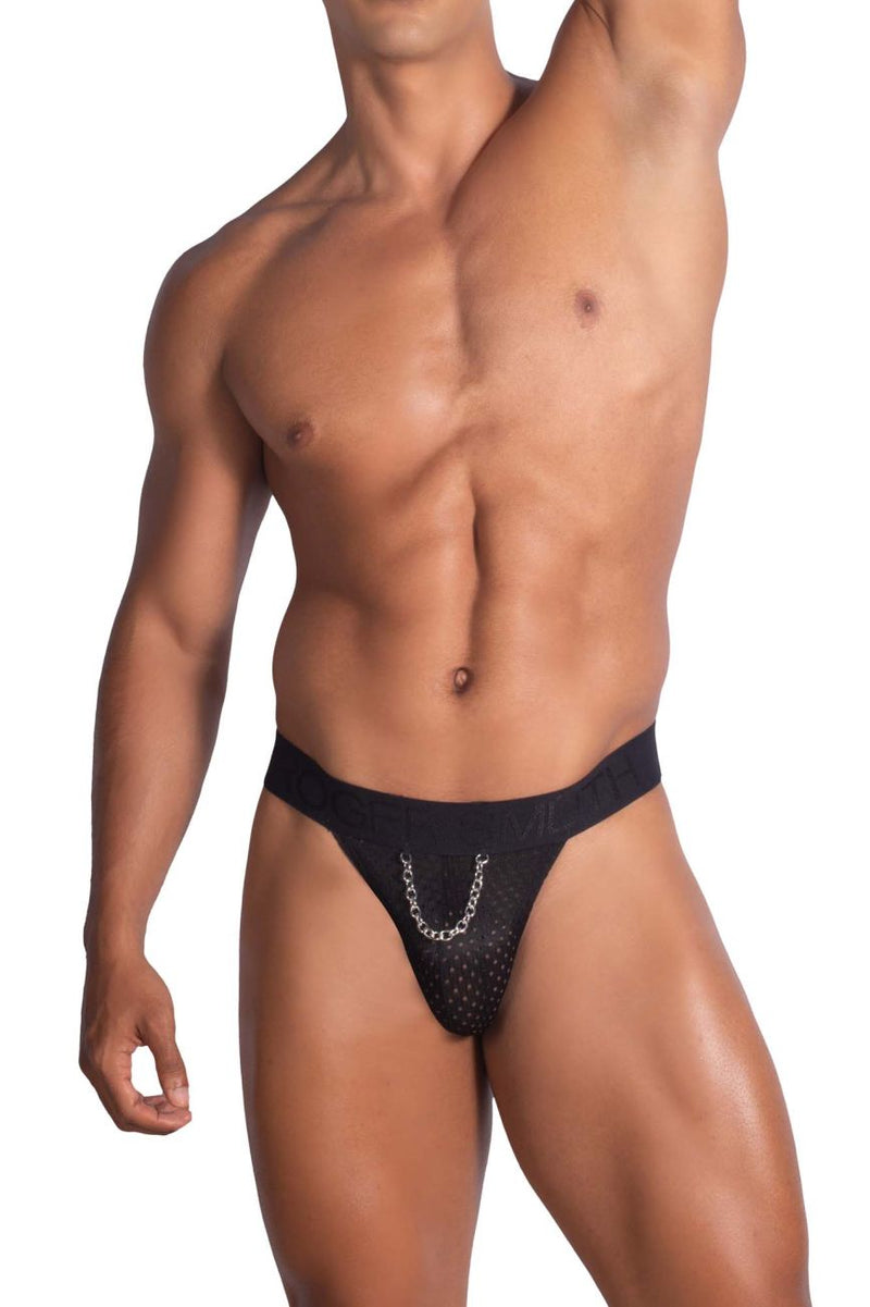 Roger Smuth RS070 Thongs Color Black
