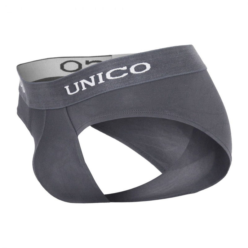 Unico 1600050396 (1612020110696) Briefs Asfalto Microfiber Color Gray