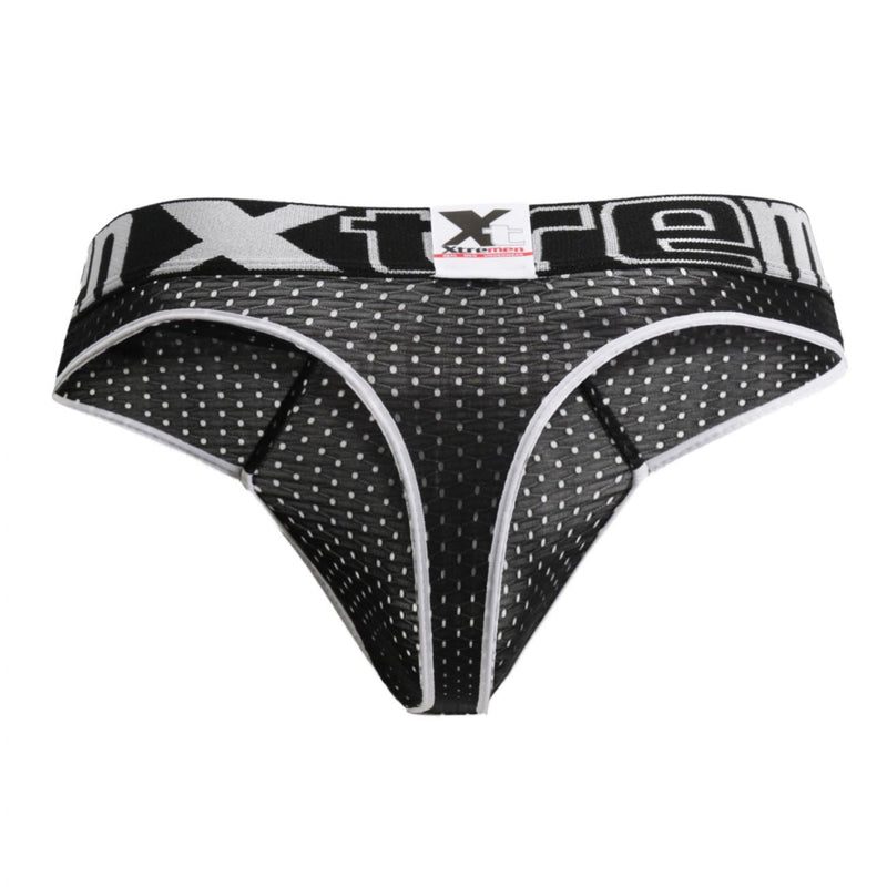 Xtremen 91036X Mesh Thongs Color Black