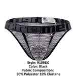 Xtremen 91098X Microfiber Mesh Bikini Color Black