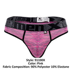 Xtremen 91100X Microfiber Mesh Thongs Color Pink