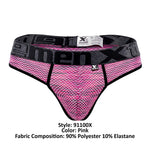 Xtremen 91100 Microfiber Mesh Thongs Color Pink