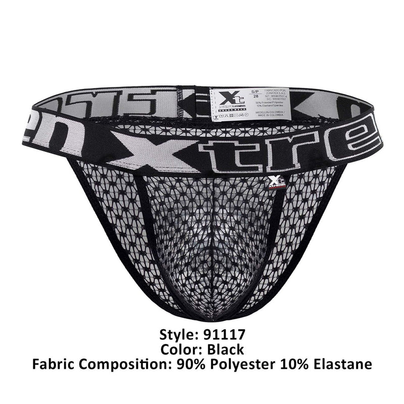 Xtremen 91117 Lace Bikini Color Black