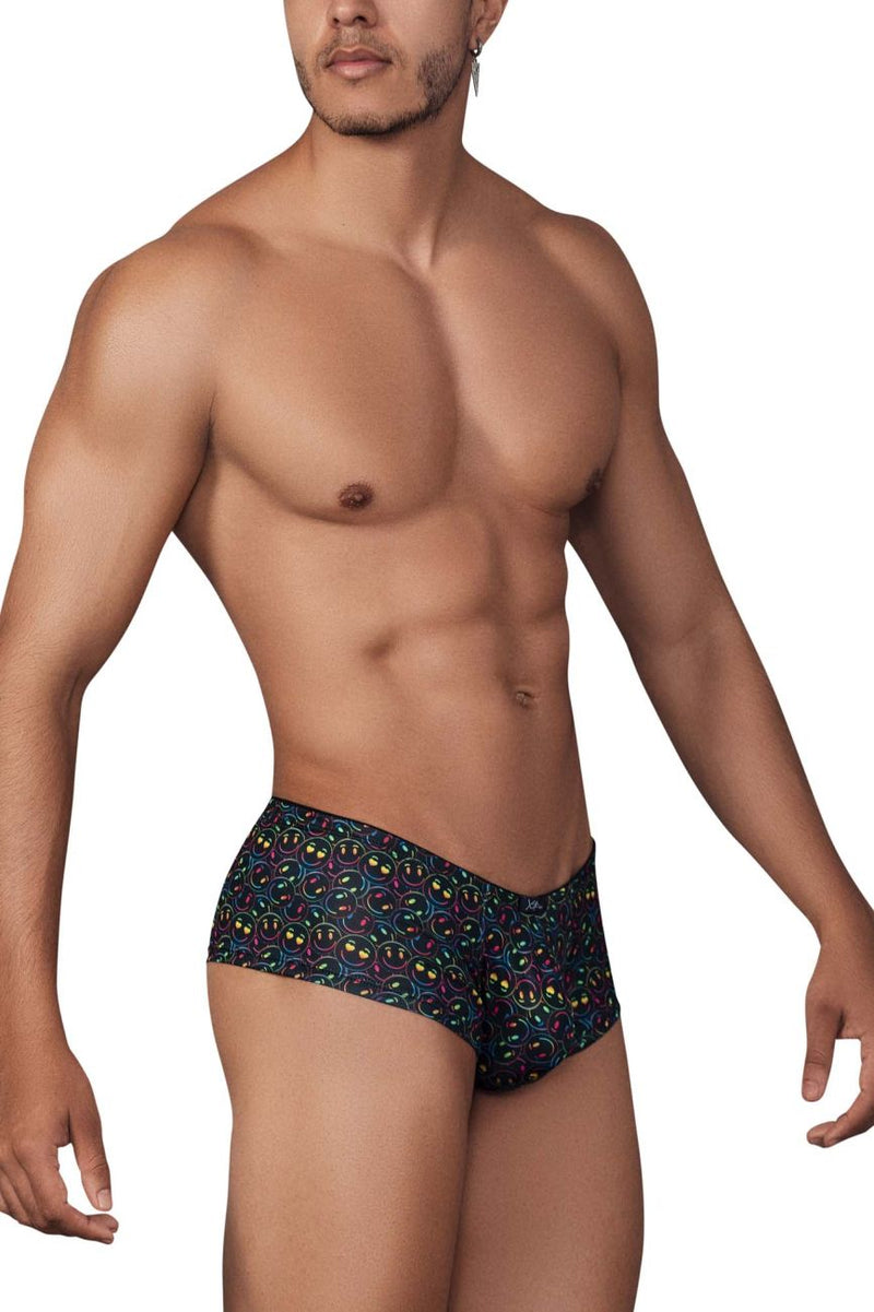 Xtremen 91147 Printed Microfiber Trunks Color Smiley Face