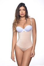 Vedette 107 Evonne Underbust Bodysuit in Bikini Farbe Nude