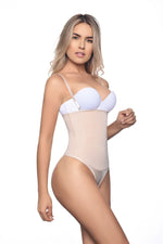 Vedette 211 Nadine Strapless Bodysuit in Thong Farbe Nude