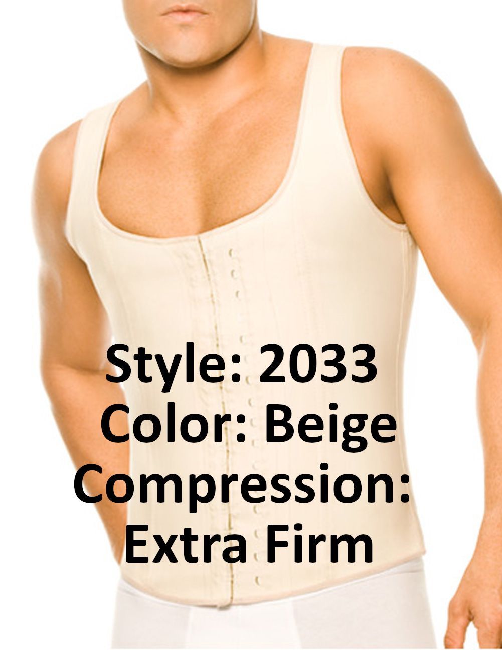Ann Chery 2033 Latex Men Girdle Body Shaper Color Beige – D.U.A.