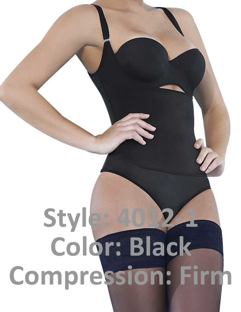 Ann Chery 4012-1 Latex Body Bikini Color Black