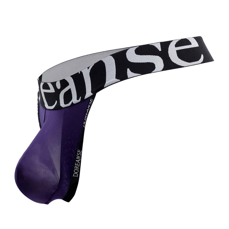Doreanse 1008-PPLセクシーなポーチひも色の紫