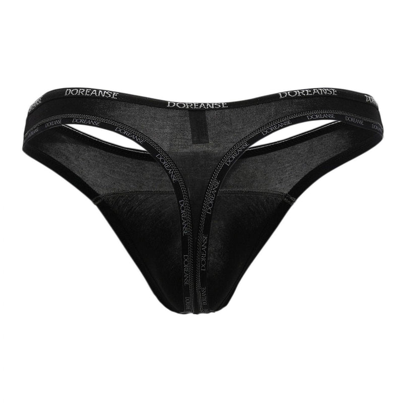 Doreanse 1216-Blk Naked Thong Color noir