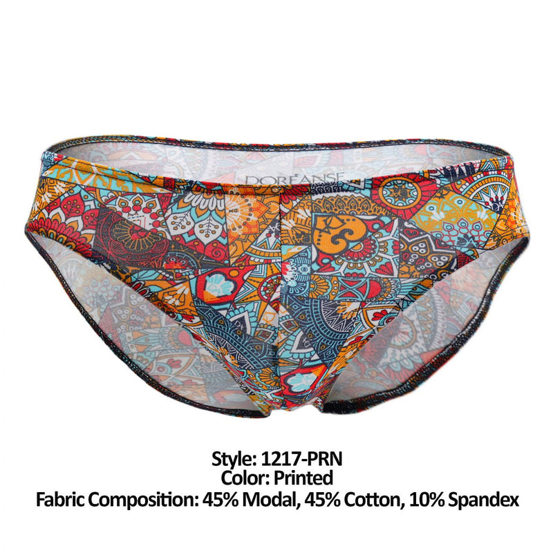 Doreanse 1217-PRN Groovy Bikini Farbe gedruckt