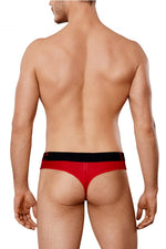 Doreanse 1224-Red Window Thongs Color rouge