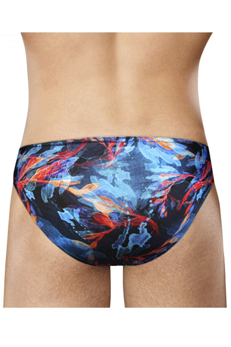 Doreanse 1251-PRN Couleur de bikini en mer profonde imprimée