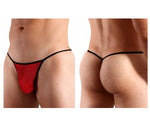 Doreanse 1306-Red Mesh G-string string couleur rouge