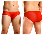 Doreanse 1321-RED Sexy Sheer Brief Color Red