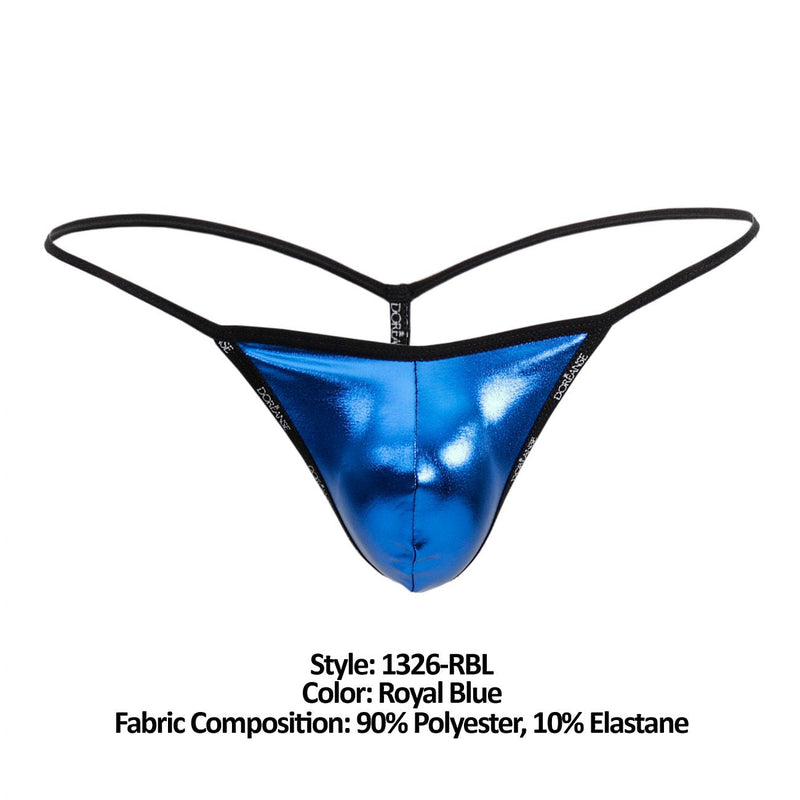 Doreanse 1326-RBL Flashy G-String Color Royal Blue