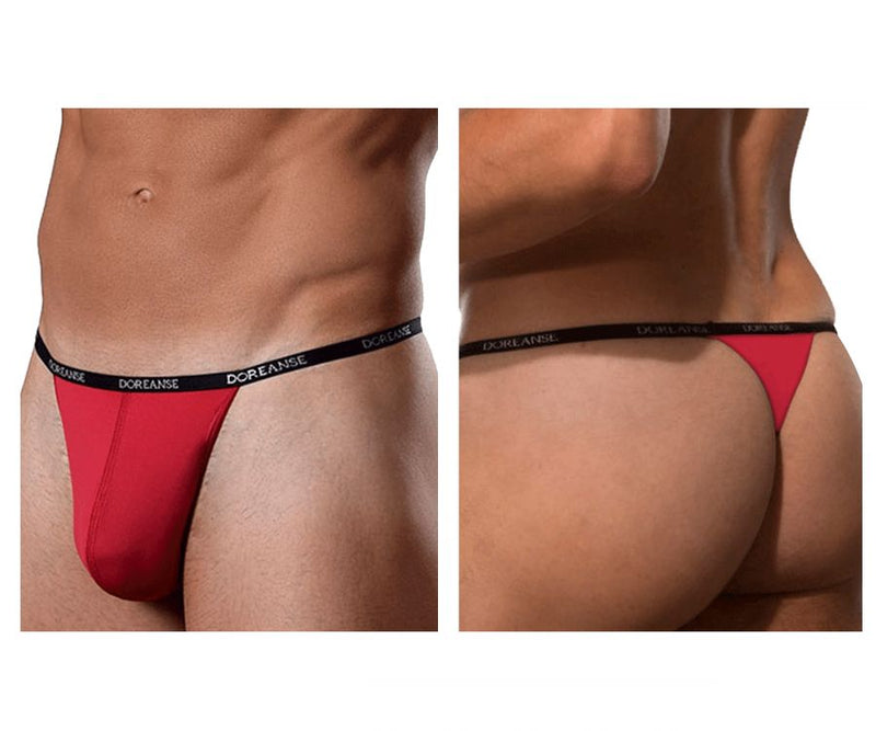 Doreanse 1390-Red Aire Tanga Farbe Rot