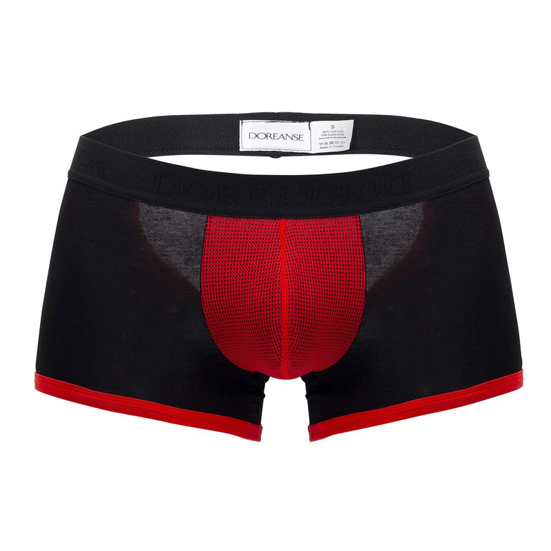 Doreanse 1563-Blk Teaser Boxer Briefs Color Black-rouge
