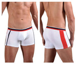Doreanse 1713-wht Sporty Boxer Briefs Color White-rouge