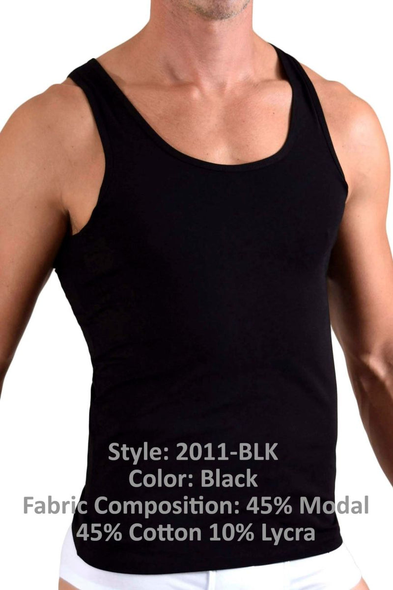 Doreanse 2011-BLK Essential Tank Top Color Black