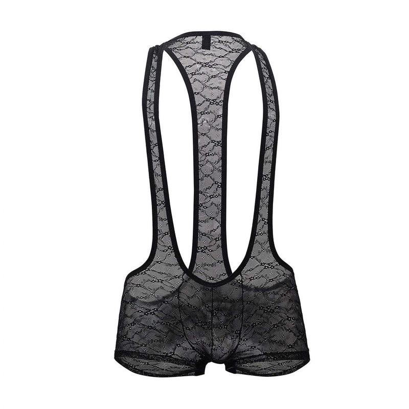 Doreanse 3011-BLK Lace Wrestler Suit Color Black