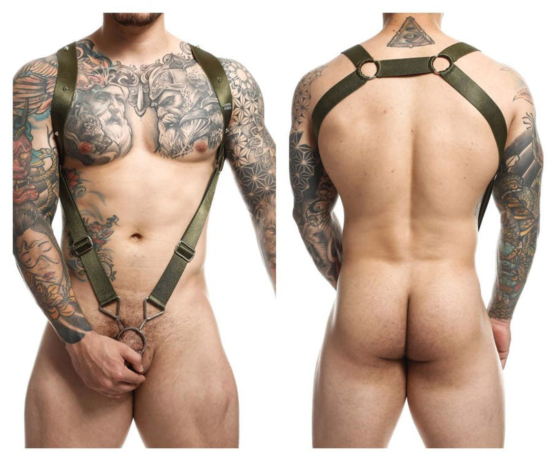 Malebasics DMBl06 Dngeon Straigh Back Harnness Color Army