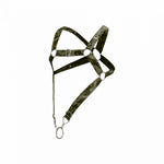 Malebasics DMBL07 Dngeon Cross Cockring Harness Army