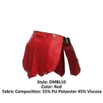 Malebasics dmbl10 dngeon Romeinse rok kleur rood