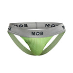 Malebasics MBL107 Mob Classic Fetish Jock 3 inch Jockstrap Color Green