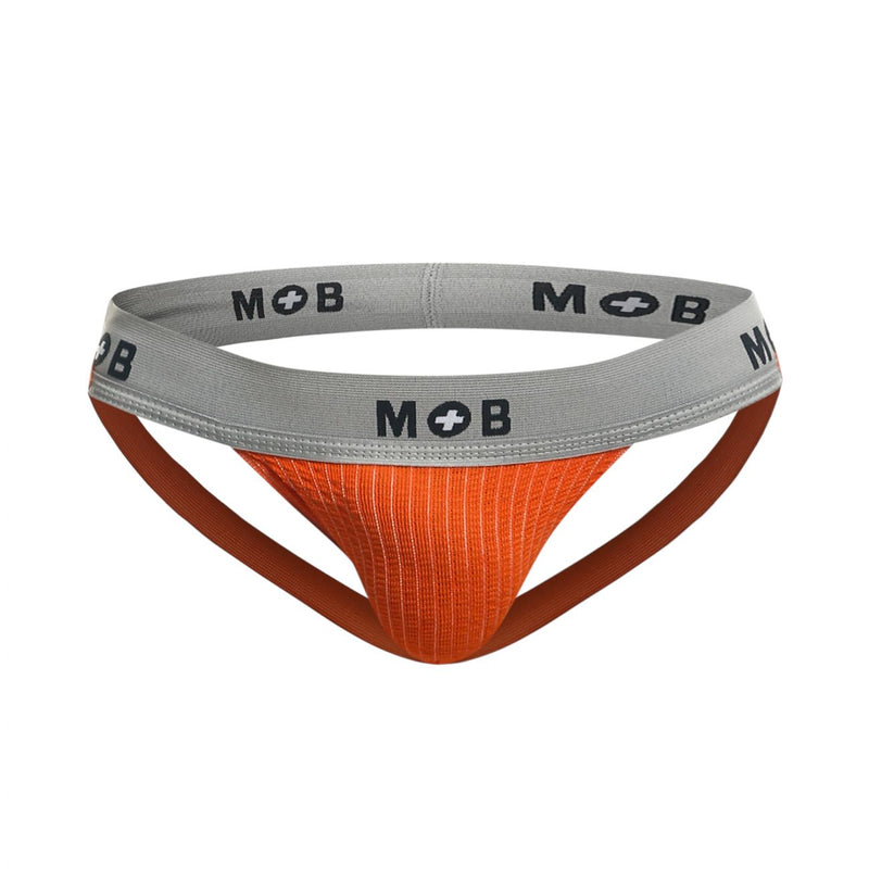 Malebasics MBL107 Mob Classic Fetish Jock 3 inch Jockstrap Color Oranje