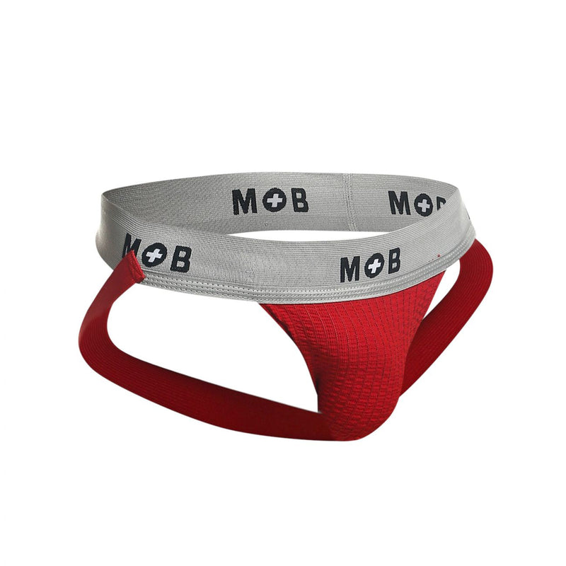 Malebasics MBL107 MOB Classic Fetish Jock 3 pouces Jockstrap Color Red