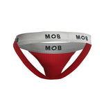 Malebasics MBL107 MOB Classic Fetish Jock 3 pouces Jockstrap Color Red