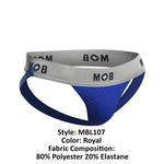 Malebasics MBL107 Mob Classic Fetish Jock 3 Zoll Jockstrap Color Royal