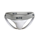 Malebasics MBL107 Mob Classic Fetish Jock 3 inch Jockstrap kleur wit
