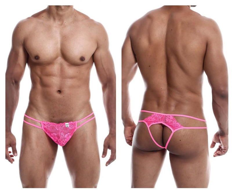 Malebasics MBL49 Lace Thongs Farbe pink