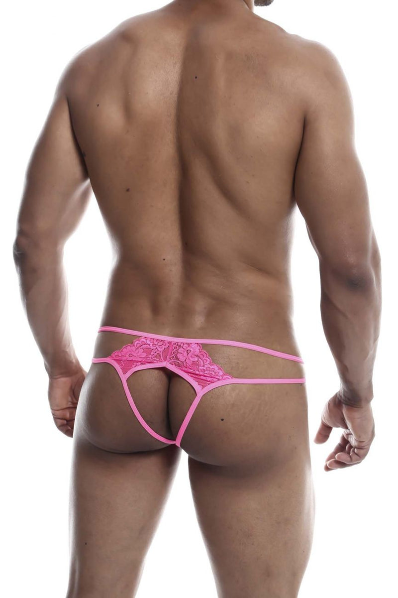 MaleBasics MBL49 Lace Thongs Color Hot Pink