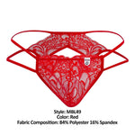 Malebasics MBL49 Lace Thongs Farbe rot