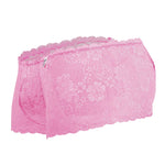 MaleBasics MBL53 Lace Trunks Color Hot Pink
