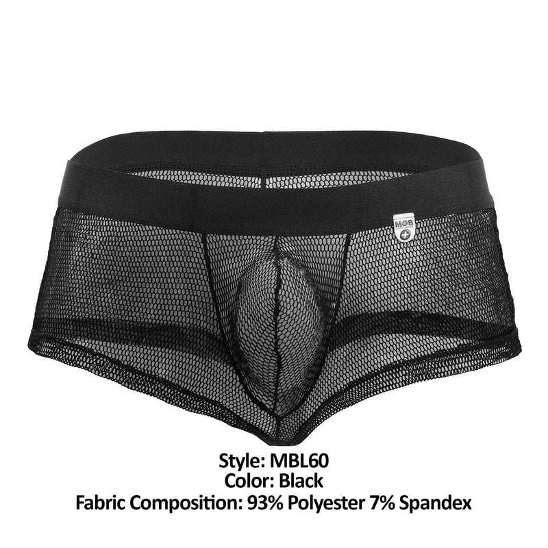 Malebasics mbl60 slip boxer sensual color nero