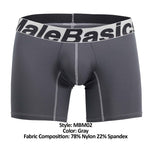Malebasics mbm02 slip boxer performance color grigio