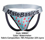 Malebasics MBS07 Sommer Fun Jockstrap Farbwassermelone