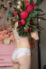 Mememe fpr-1 bloem power panty kleur roos