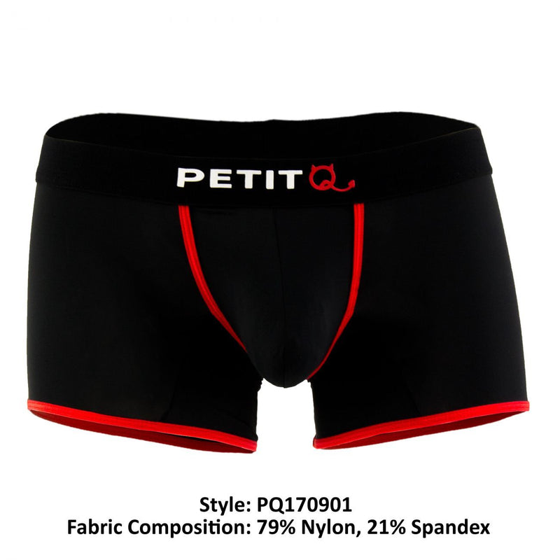 PetitQ PQ170901 Big Bulge Boxer Briefs Couleur Noir