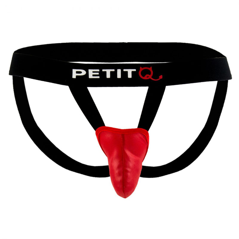 PetitQ PQ171014ジョックストラップカラーレッド