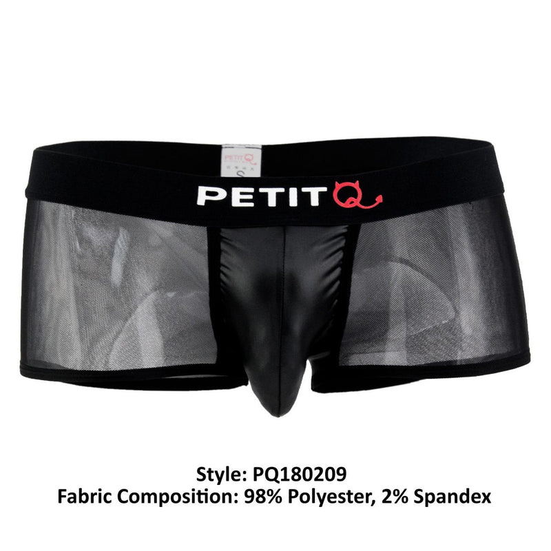 PetitQ PQ180209 Ganac Boxer Briefs Color Black