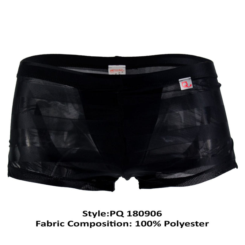 PetitQ PQ180906 Jock Athletic Shorts Kleur Zwart