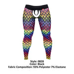Pikante PIK 0828 Rainbow Athletic Pants Color Black