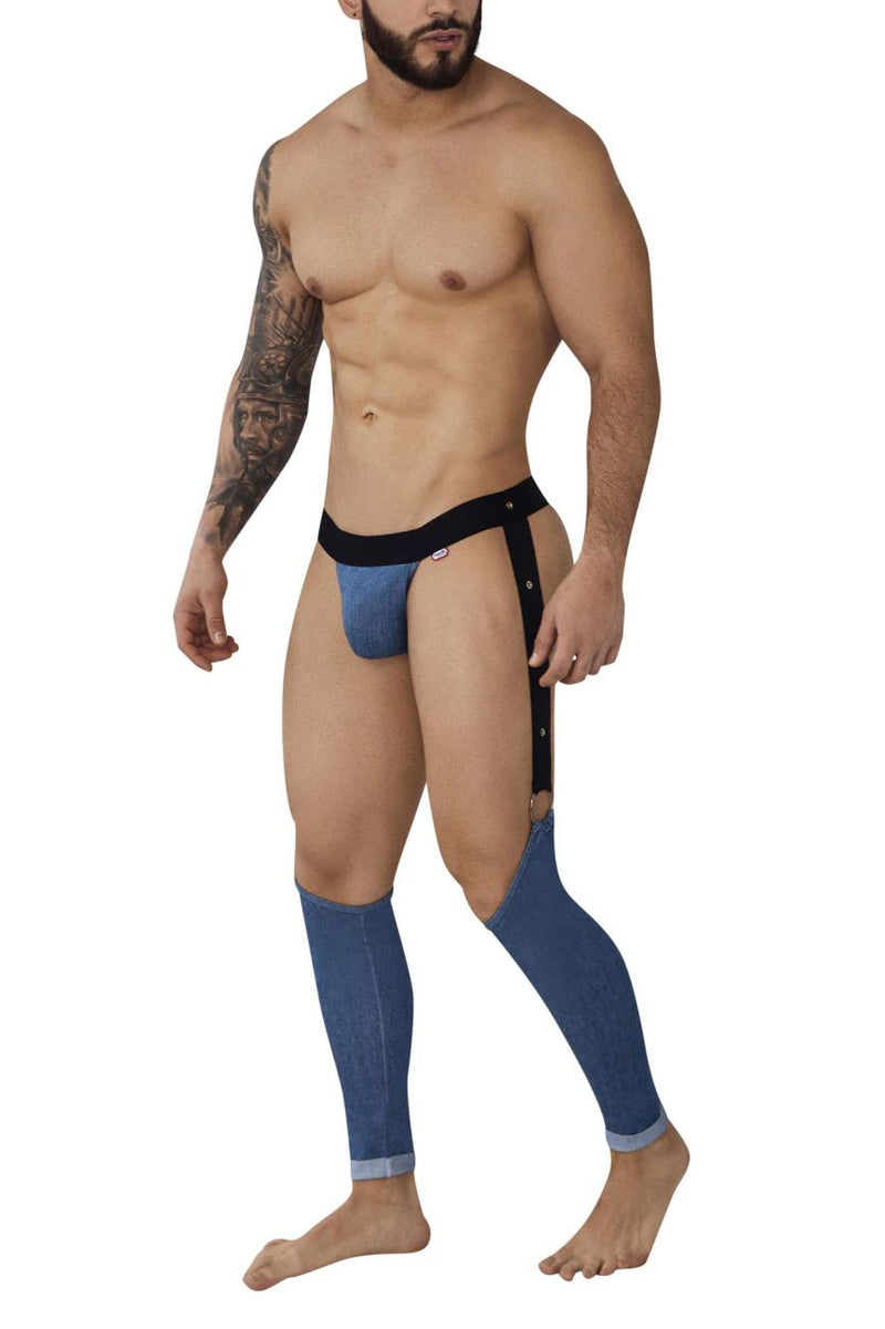 Pikante PIK 0984 Argel Garter Thongs Color Blue