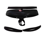 Pikante PIK 0986 Victoria Ball Lifter Garter Thongs Color Black
